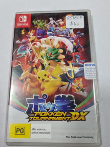 Nintendo Switch Game Pokken Tournament DX