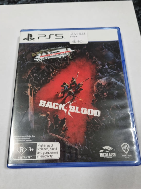 PS5 Game Back 4 Blood