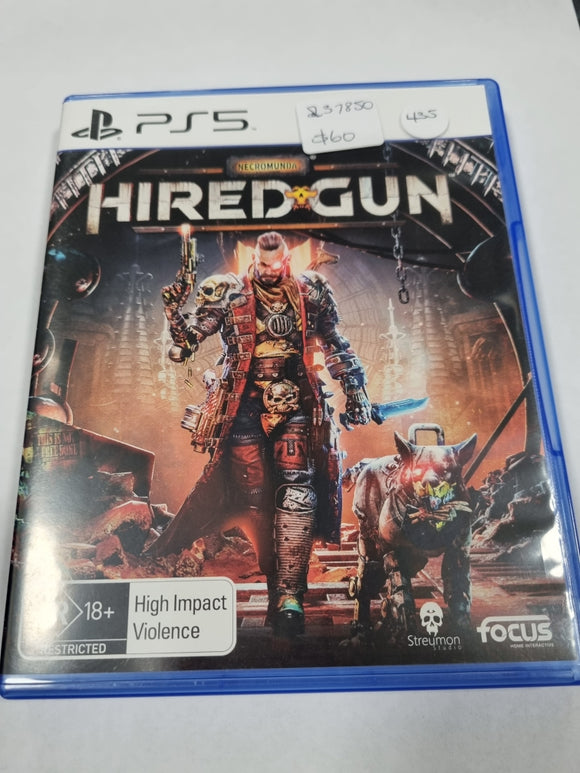 PS5 Game Hired Gun
