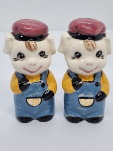 Salt and Pepper Shakers - Farm Piggys