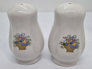 Salt and Pepper Shakers - Floral Design