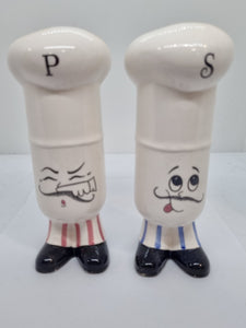 Salt and Pepper Shakers - Chef