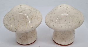 Salt and Pepper Shakers - Mushrooms