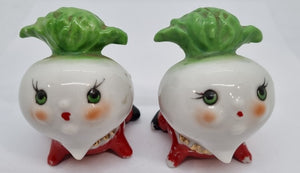 Salt and Pepper Shakers - Turnip