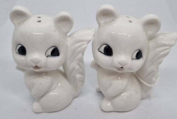 Salt and Pepper Shakers - Squirrels