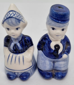 Salt and Pepper Shakers - Dutch