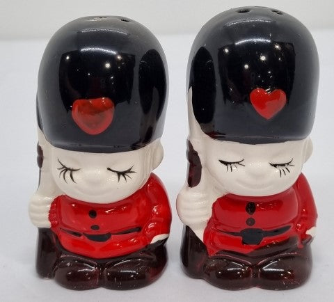 Salt and Pepper Shakers - Queens Guards