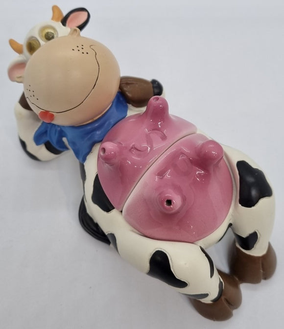 Salt and Pepper Shakers - Cow