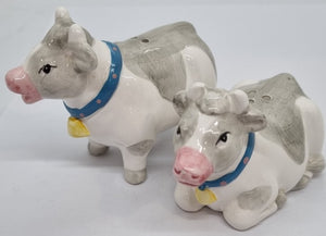 Salt and Pepper Shakers - Cows