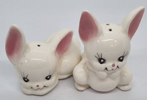 Salt and Pepper Shakers - Bunnies