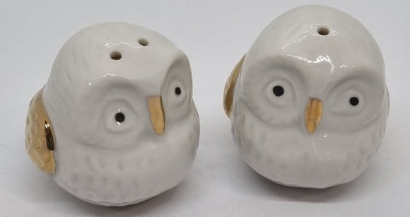 Salt and Pepper Shakers - Owl