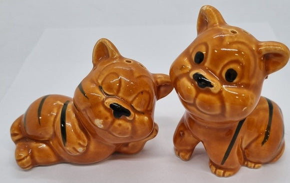 Salt and Pepper Shakers - Tigers