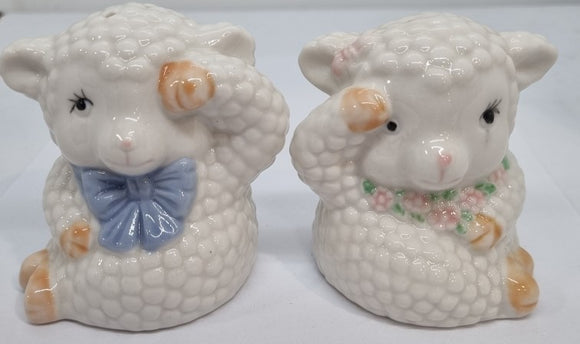 Salt and Pepper Shakers - Sheep