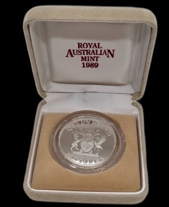 1989 Ten Dollar Silver Coin Proof Royal Australian Mint