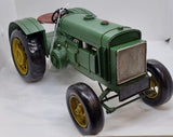 Tractor Model Green and Gold