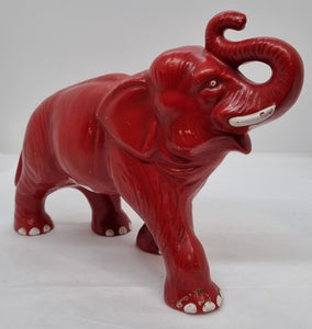 Sylvac Red Elephant Figurine