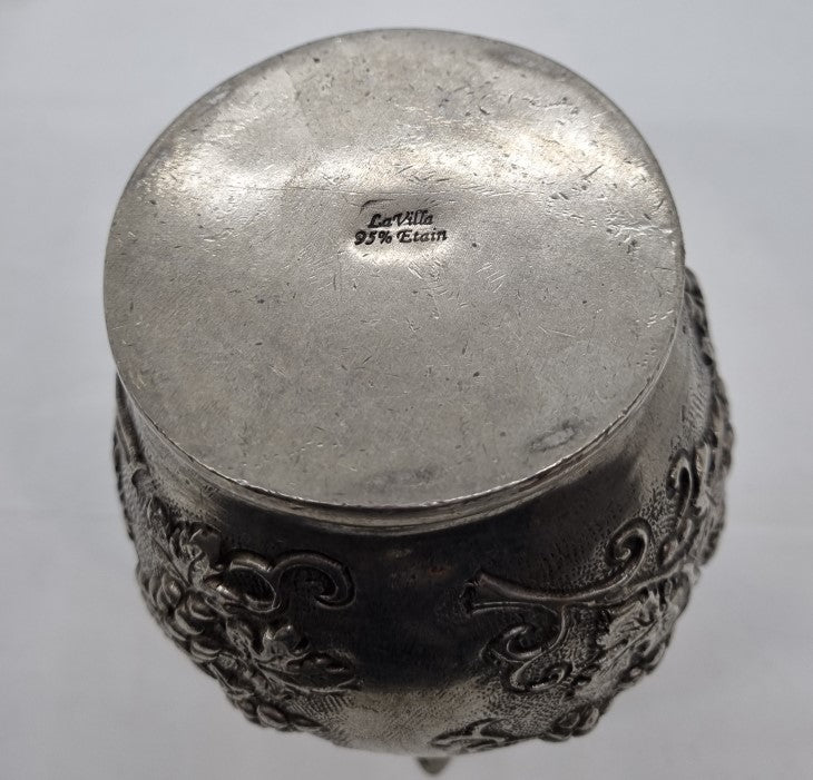 Pewter Jug with Pattern