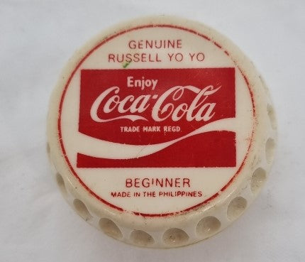 Coca Cola Russell Yoyo Beginners White and Red