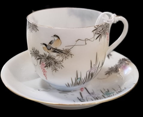 Oriental Cup and Saucer