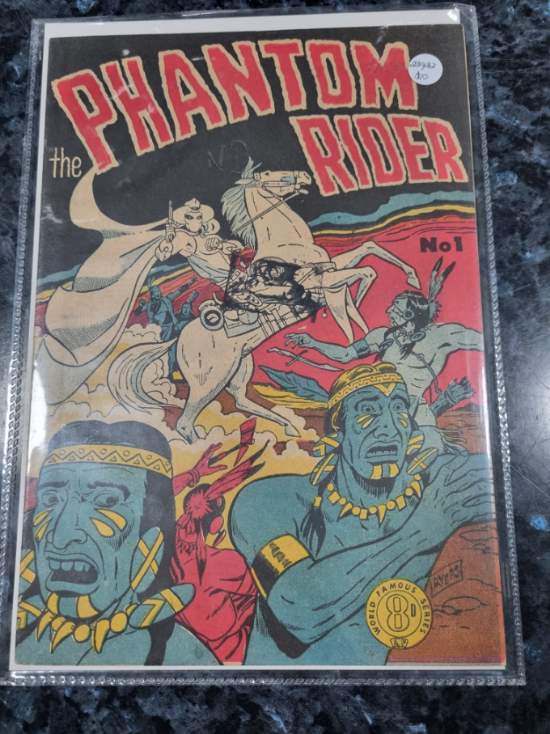 Comic The Phantom Rider No 1