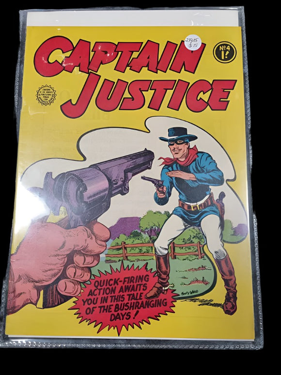 Comic Captain Justice No 4 *