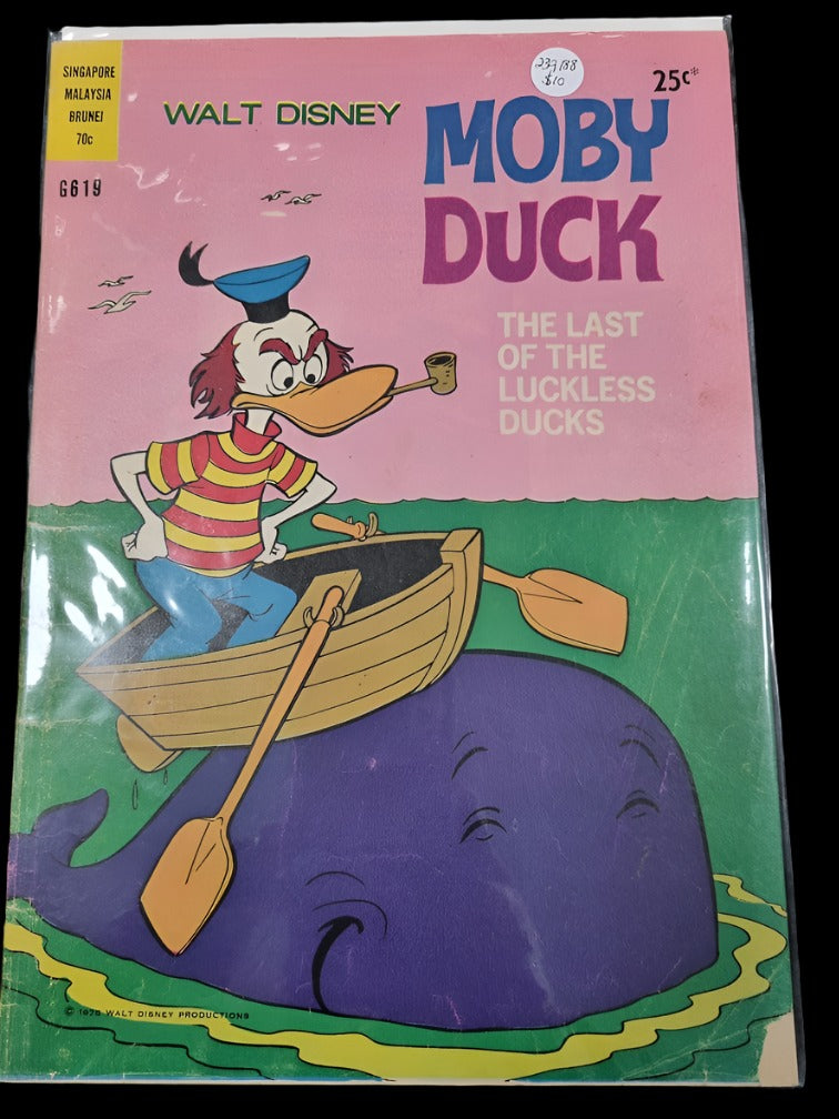 Comic Walt Disney Moby Duck The Last of the Luckless Ducks G619