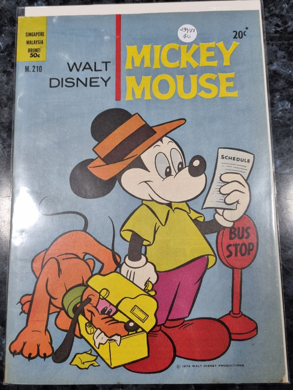 Comic Walt Disney Mickey Mouse M. 210 *