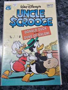 Comic Walt Disney's Uncle Scrooge Donald Duck as the Duke of Baloni *