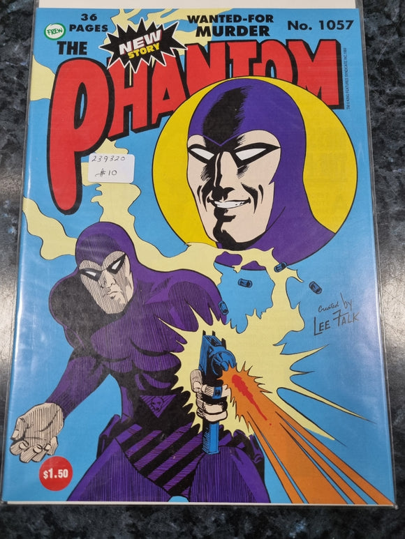 Comic The Phantom Wanted for Murder No 1057 *