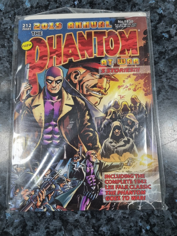 Comic The Phantom At War 2019 Annual No 1830 *