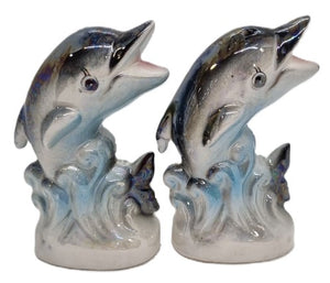 Salt and Pepper Shakers Dolphins