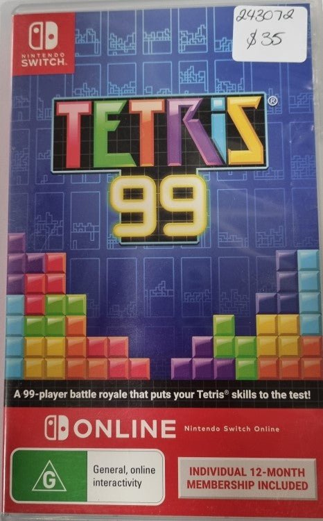 Nintendo Switch Tetris 99