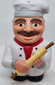 Talking Chef Cookie Jar