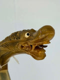 Jade Handled Walking Stick With Snake Head