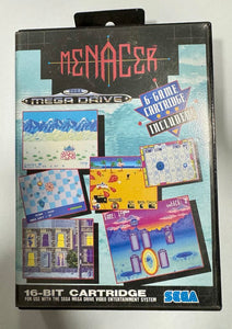 6 Game Cartridge Sega Mega Drive
