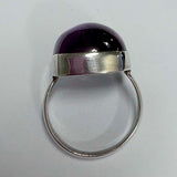 Sterling Silver Cushion Cut Amethyst