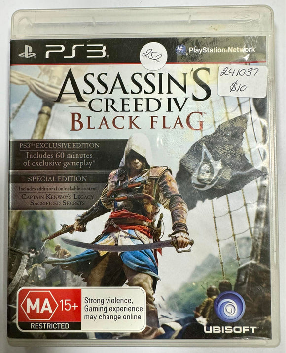 Assassin's Creed 4 Black Flag PS3 Game