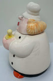 Vintage Fat Chef Cookie Jar By Living Art