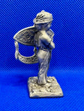 Vintage Royal Selangor Pewter "Boy With Kite" Figurine