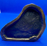 Bronze Sculpture "The Shingle Cutter" By Anna B. Holan