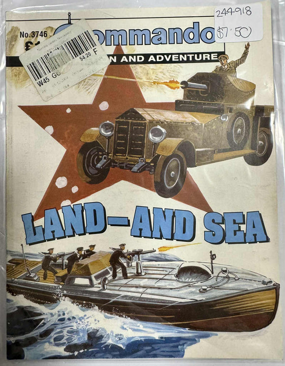 Commando Comic No.3746 Land-and Sea
