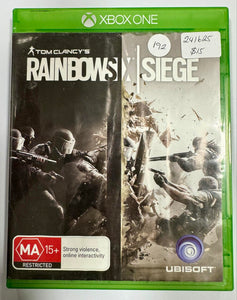 Tom Clancy's Rainbow Six Siege Xbox One Game