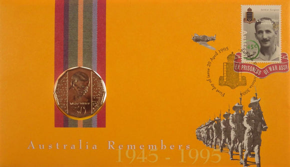 PNC 1995 Australia Remembers 1945-1995 50 Cent