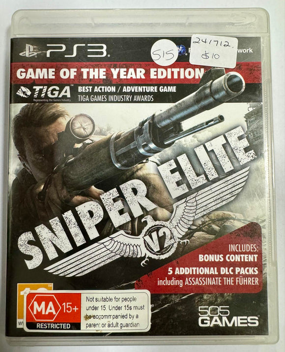Sniper Elite PS3 Game