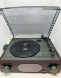 Cobolt Turntable Radio System Vinyl Record Player AM/FM Radio Speaker