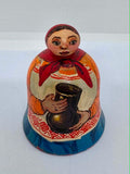 Hand Painted Wooden Bell