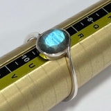 Sterling Silver Labradorite Ring