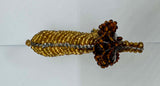 Handcrafted African Wire & Bead Lion Figurine