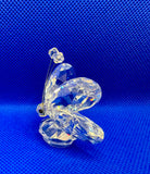Cut Glass Butterfly Figurine