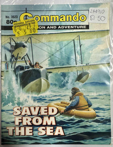 Commando Comic No.3523 Saved From The Sea